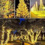 Solar LED String Lights - 110FT, 8 Modes