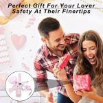 Women’s Safety Keychain Set with Alarm and Accessories