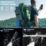 Super Bright Rechargeable Tactical Flashlight with 6 Modes
