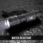 Bright Waterproof LED Flashlight with Adjustable Focus