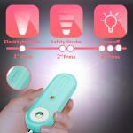 Rechargeable 130dB Personal Safety Alarm Keychain