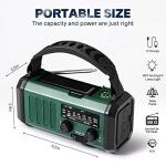 Hand Crank Emergency Radio with Solar and Charger