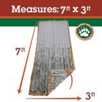 Pack of 2 Emergency Thermal Mylar Sleeping Bags