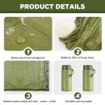 Hahafelt 4 Pack Waterproof Emergency Survival Blankets