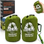Extra Large Emergency Bivy Sack with Whistle