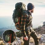 2 Pack Portable Emergency Sleeping Bags with Compass