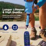 Portable Water Filtration System for Camping and Hiking