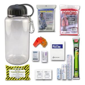 Ready America Basic Water Bottle Survival Kit