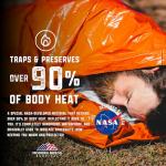 Emergency Sleeping Bag and Thermal Bivy Sack