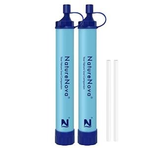 Portable Water Filter Straw for Hiking and Camping