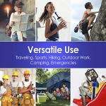 2 Pack Portable Water Filter Straws for Survival