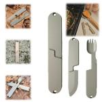 Portable 2-in-1 Camping Utensils Set