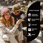 Insulated 40oz Water Bottle with Paracord Handle