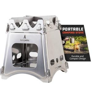 Compact Portable Wood Camping Stove for Survival
