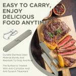 Portable 2-in-1 Camping Utensils Set