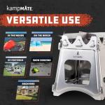 Compact Portable Wood Camping Stove for Survival