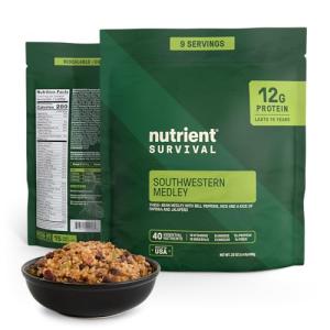 Nutrient Survival Southwestern Medley Ready-to-Eat Meals