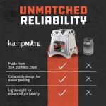 Compact Portable Wood Camping Stove for Survival