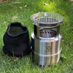 Bestargot Portable Smokeless Camping Wood Stove