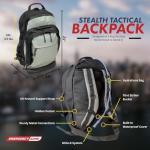 Gray Urban Survival Bug-Out Bag for 2 People