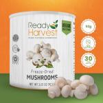 Freeze-Dried Mushrooms for Emergency Food Supply
