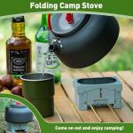 ETIAL Ultralight Folding Camp Stove for Outdoors