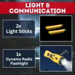 Gray Urban Survival Bug-Out Bag for 2 People