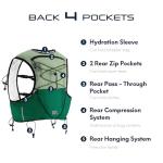 Haimont Hydration Pack Backpack with Water Bottles
