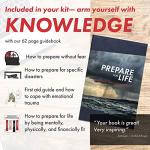 Gray Urban Survival Bug-Out Bag for 4 People