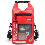 250 PCS Waterproof First Aid Kit in Dry Bag