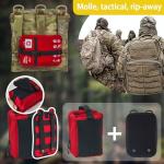 Large 556-Piece Tactical First Aid Kit