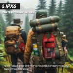 250 PCS Waterproof First Aid Kit in Dry Bag