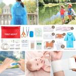 238-Piece Emergency Survival and First Aid Kit