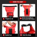 250 PCS Waterproof First Aid Kit in Dry Bag