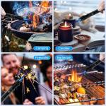 Compact Windproof Mini Torch Lighter for Outdoor Use