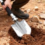 Goutime Folding Tactical Shovel for Camping and Hiking