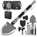 ZENHOSIT Folding Survival Shovel and Axe Combo