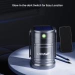 Lichamp 4-Pack Solar USB Rechargeable Camping Lanterns