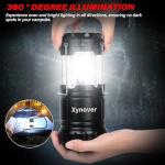 Xynover Solar Camping Lanterns - 4 Pack