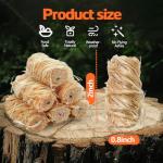 72PCS Waterproof Fire Starters for Camping & BBQ