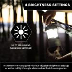 Water-Resistant LED Lanterns with 4 Light Modes