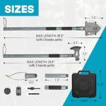 ZENHOSIT Folding Survival Shovel and Axe Combo