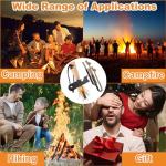 Fire Starter Kit with Magnesium Rod and Accessories