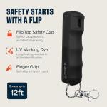 Mace Pepper Spray with Keychain - 12 Feet Range