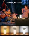 Glocusent 135 LED Camping Lantern - Rechargeable & Bright