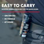 SABRE Crossfire Pepper Gel with Belt Clip