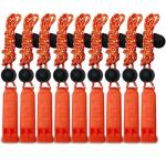 Amzonly 120dB Emergency Whistle - 9 Pack