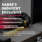 SABRE Crossfire Pepper Gel with Belt Clip