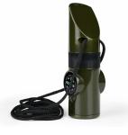 7-in-1 Emergency Survival Whistle Tool