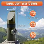 7-in-1 Emergency Survival Whistle Tool